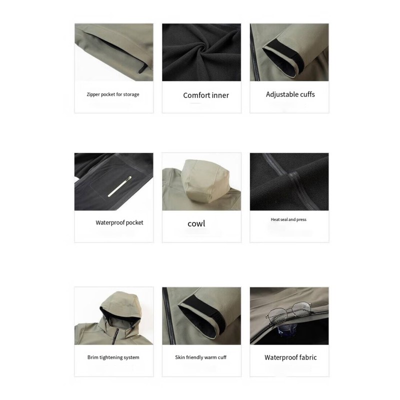 Men's Winter Jacket - Custom Genuine Leather