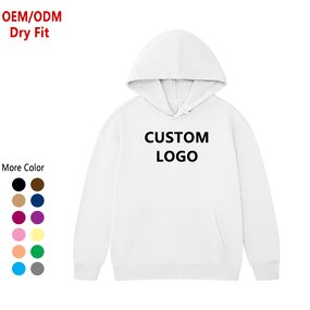 Men's Hoodie - Plus Size 100% Cotton Blank