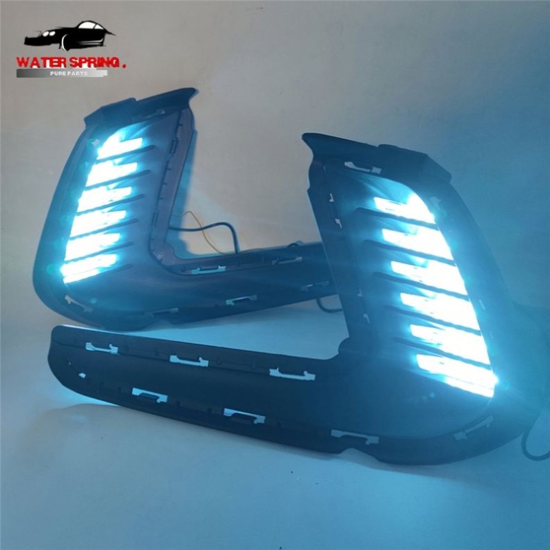 Hyundai Elantra LED DRL Factory - Fog Lights Cover Daytime Running Light