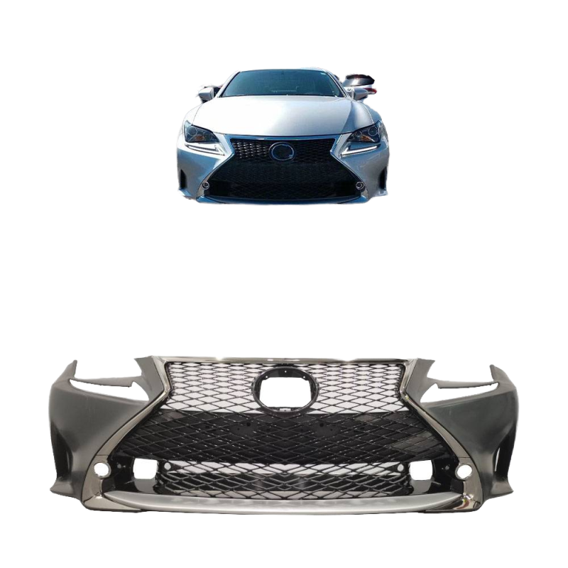 Lexus RC Front Bumper Body Kit Factory - ABS Upgrade F-Sport Style