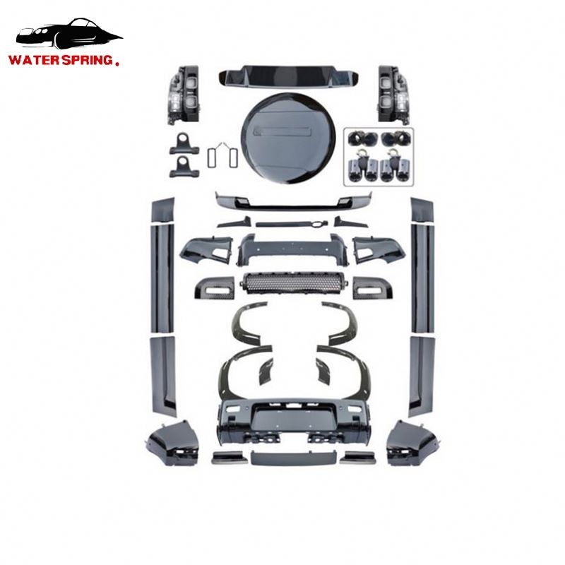 Land Rover Defender Body Kit Factory - Glossy Black Spare Tire Cover