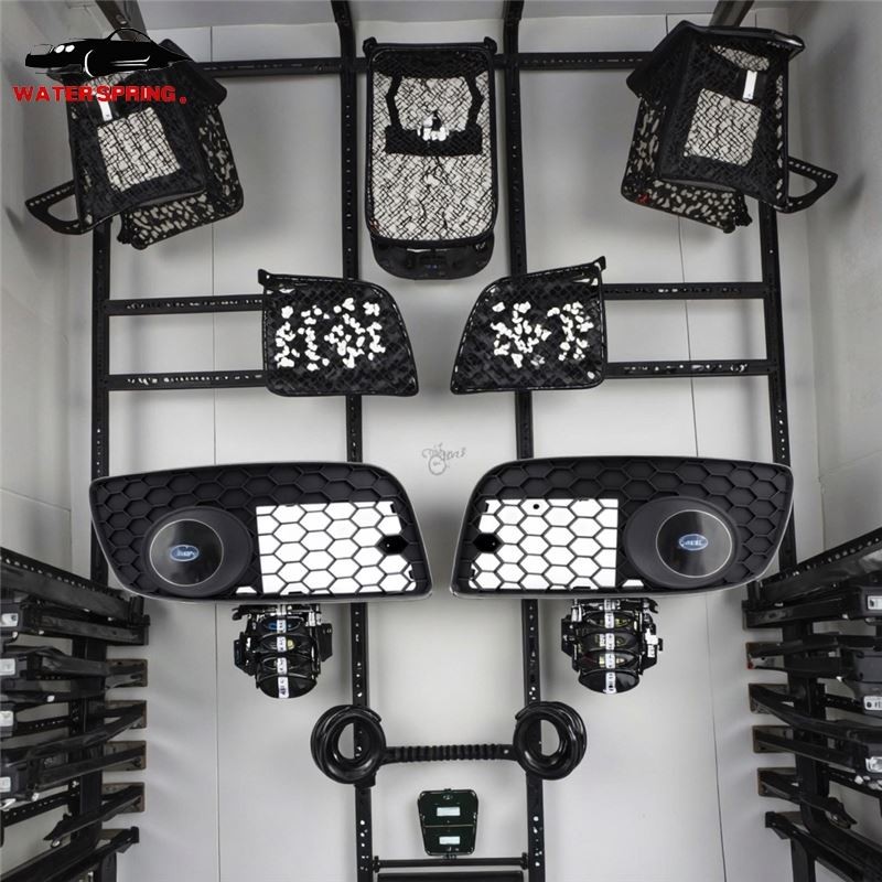 VW Golf MK5 Front Bumper Fog Lamp Grill Factory - ABS Plastic Replacement