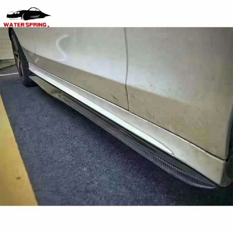 BMW F10 Carbon Side Skirts Factory - 3D DESIGN Style M5 Body Kit