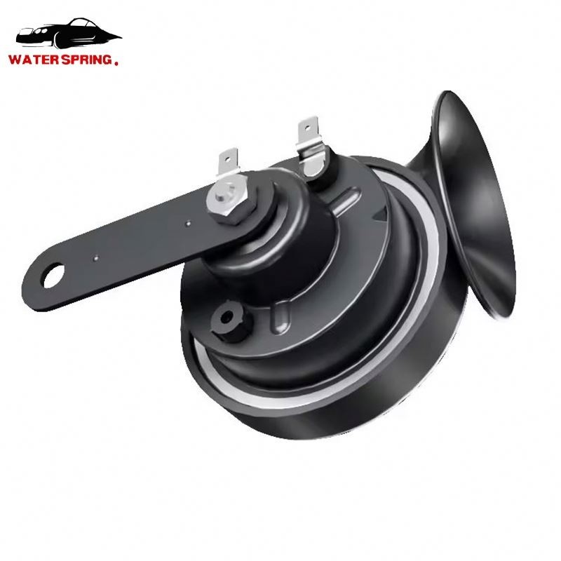 12V Car Horn Factory - 110-130dB Electric Snail Horn with Speaker