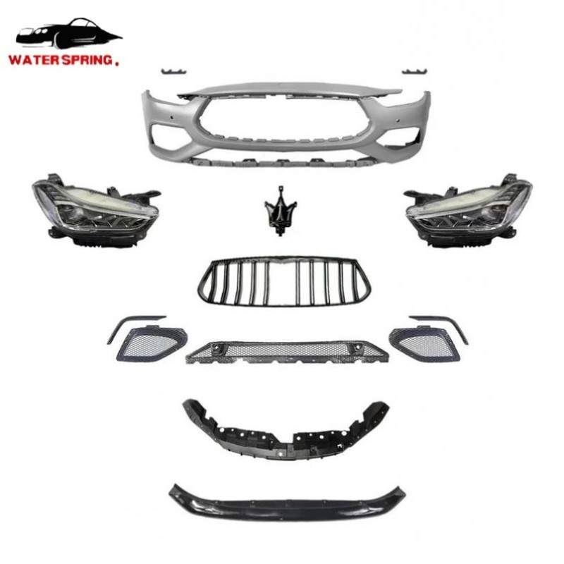 Maserati Quattroporte Front Bumper Kit Factory - Upgrade GTS Style