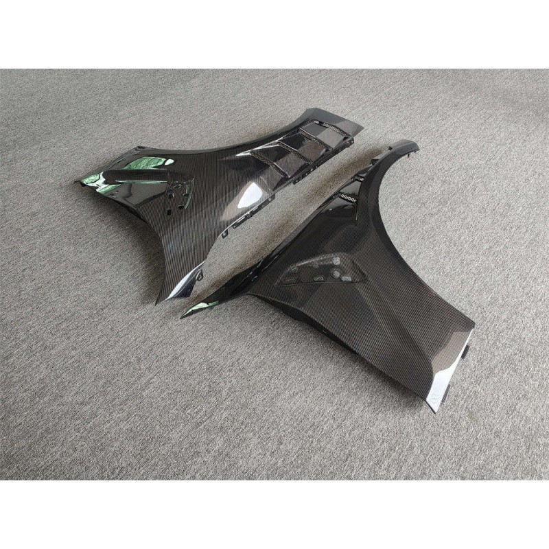 BMW F30 Carbon Side Fenders Factory - M3 Style Mud Guards Custom