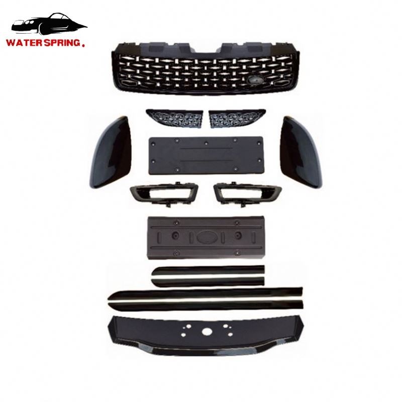 Land Rover Discovery Body Kit Factory - Black Exterior Rear Diffuser