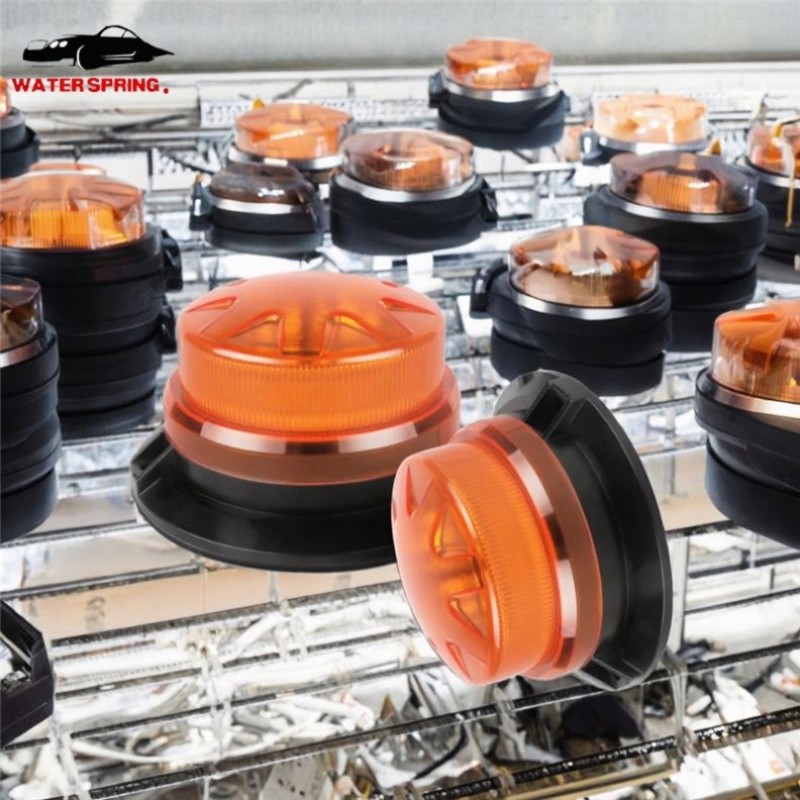 Emergency Strobe Warning Light Factory - 9-30V Yellow LED Beacon