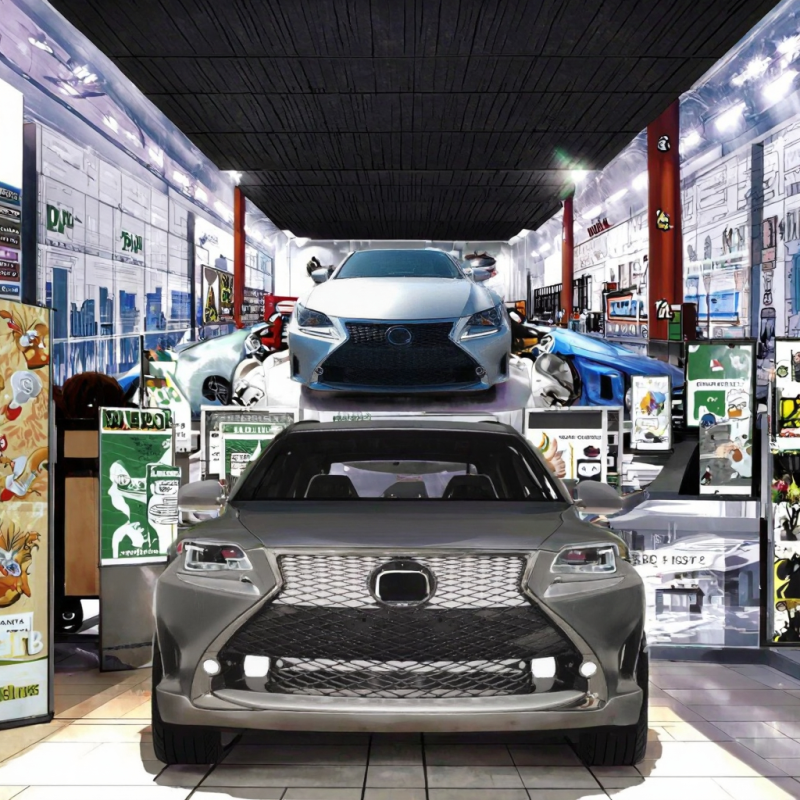 Lexus RC Front Bumper Body Kit Factory - ABS Upgrade F-Sport Style