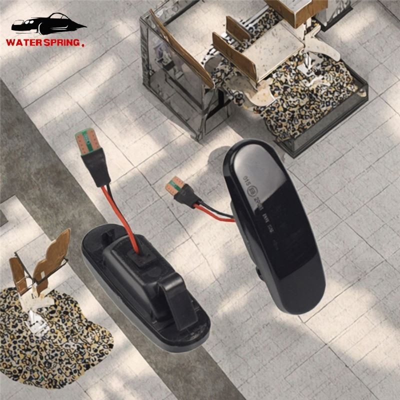 Fiat LED Side Marker Lamp Factory - 2pcs Smoked 5W Replacement