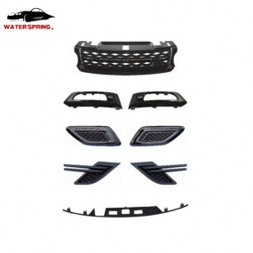Range Rover Sport Body Kits Factory - Black Knight Style Front Grille