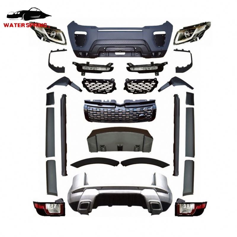 Range Rover Evoque Body Kit Factory - Front Rear Bumper LED Upgrade