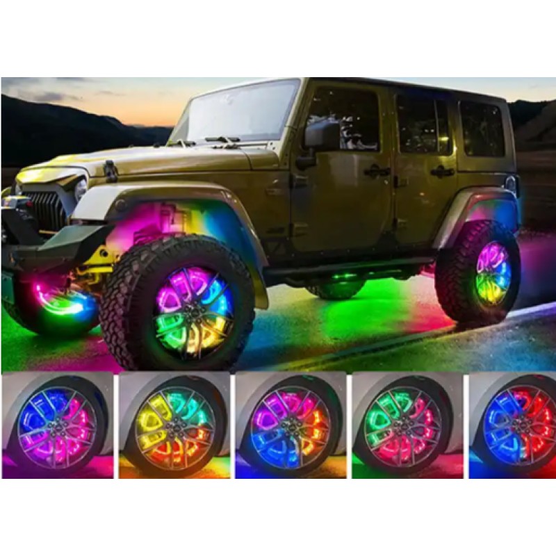 High Brightness LED Wheel Light Strips Factory - 15/17 Inch Custom Tuning