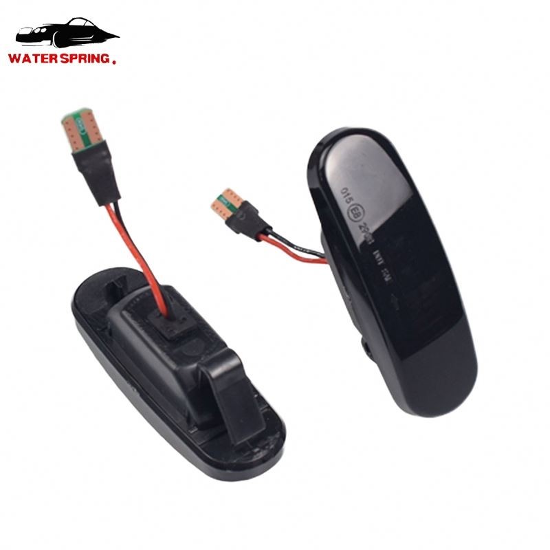 Fiat LED Side Marker Lamp Factory - 2pcs Smoked 5W Replacement