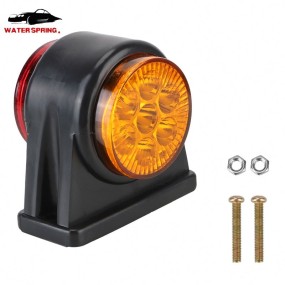 Truck LED Side Marker Lights Factory - 14LED Dual Color 12-24V
