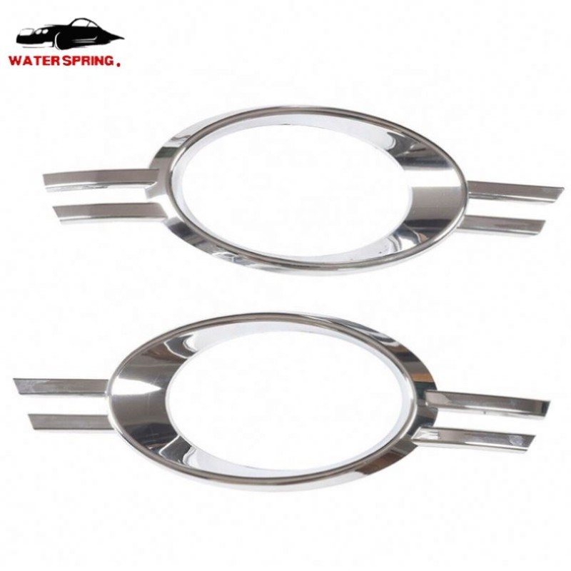 Mercedes W204 Fog Light Grille Factory - Chrome Trim Front Bumper Accessory