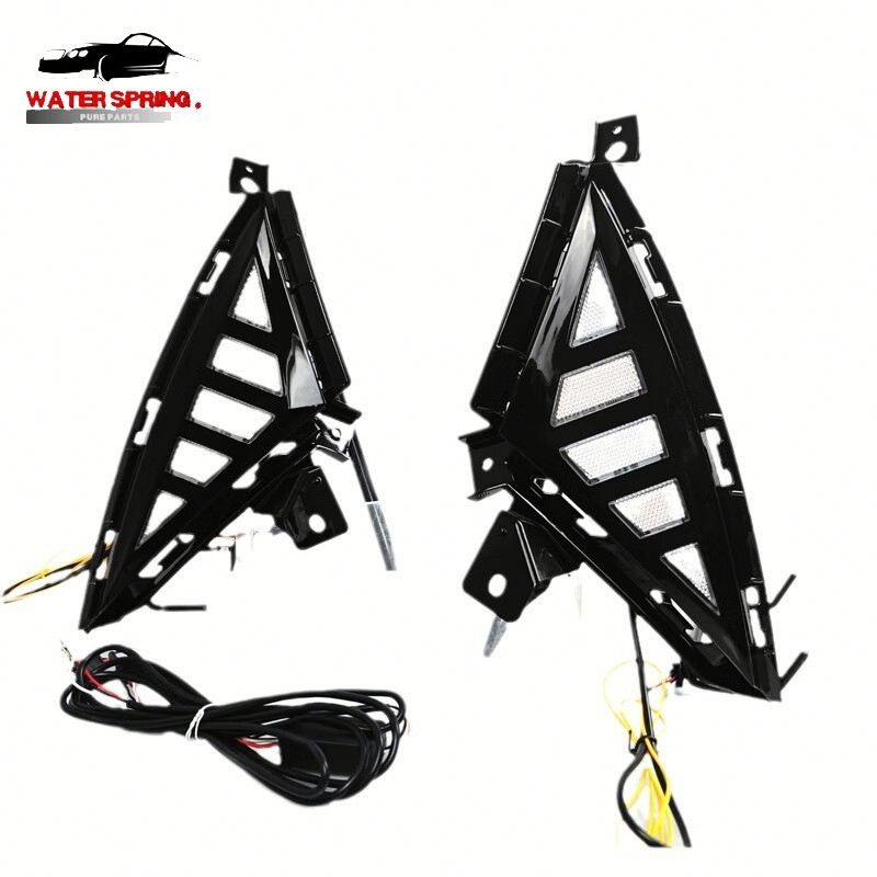 Hyundai Elantra LED Fog Lights Factory - 2020-2022 Modified DRL Driving