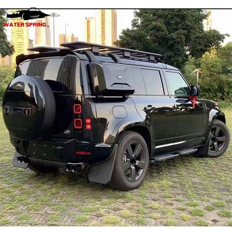 Land Rover Defender Body Kit Factory - Glossy Black Spare Tire Cover