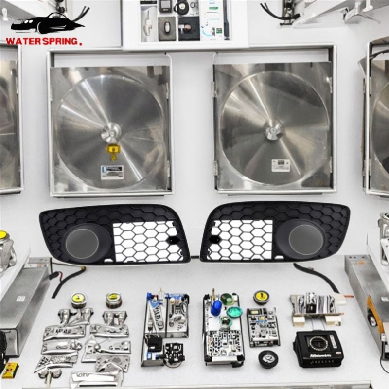 VW Golf MK5 Front Bumper Fog Lamp Grill Factory - ABS Plastic Replacement