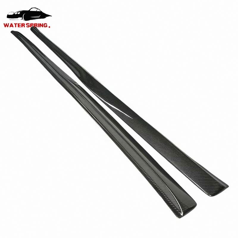 BMW F10 Carbon Side Skirts Factory - 3D DESIGN Style M5 Body Kit