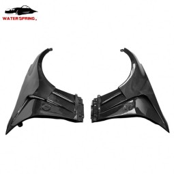 Nissan 350Z Carbon Fiber Fenders Factory - ICOOH Racing Front Side