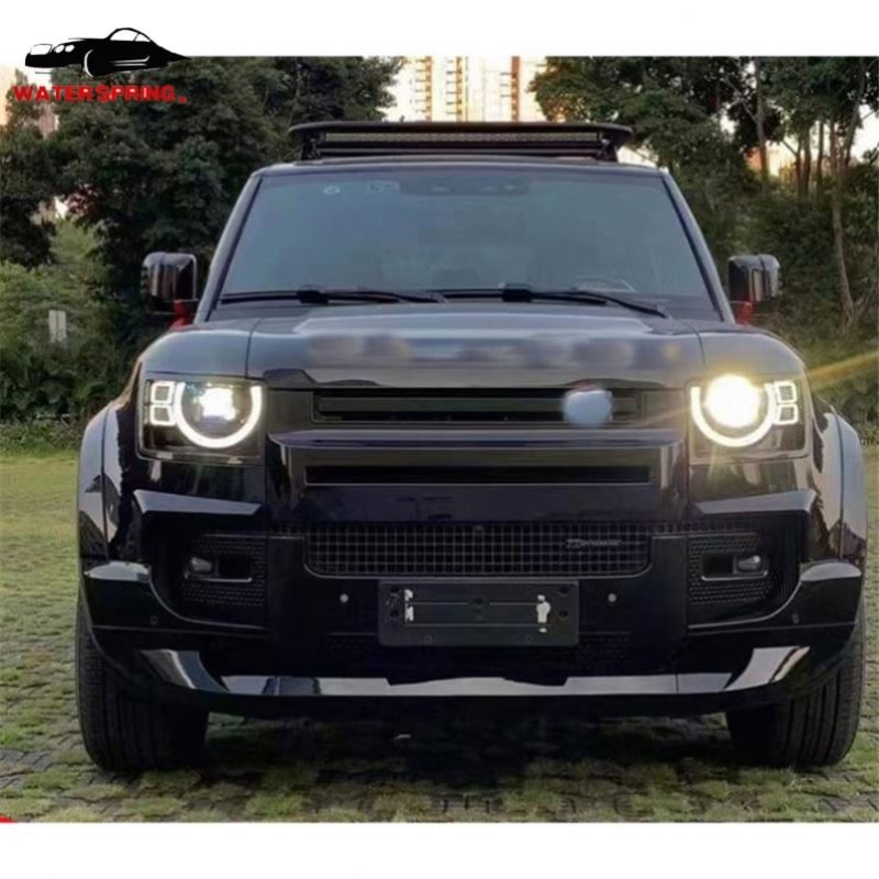 Land Rover Defender Body Kit Factory - Glossy Black Spare Tire Cover