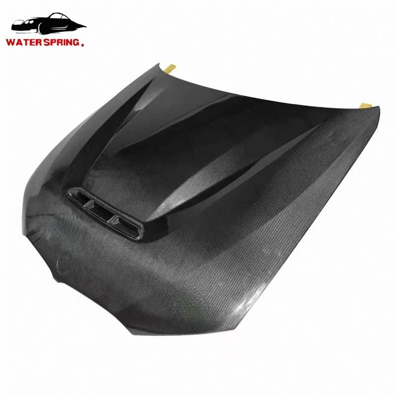 BMW G30 Carbon Fiber Hood Factory - OEM Fit GTS Style F90 M5