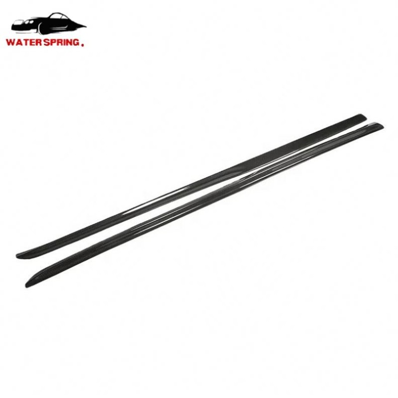 BMW F10 Carbon Side Skirts Factory - 3D DESIGN Style M5 Body Kit