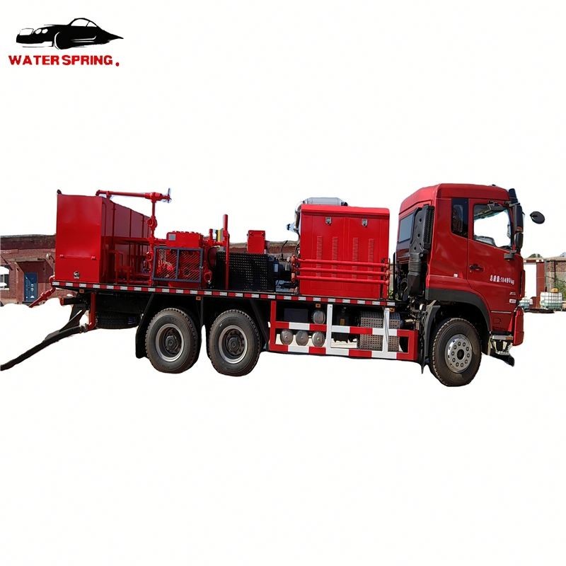 6x4 Fracturing Truck Factory - 400/700 Pump Truck Mounted Unit