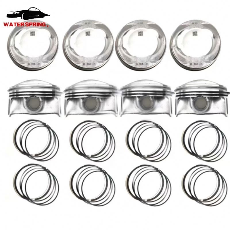 Engine Pistons & Rings Kit Factory - 5.0L AJ133 for Land Rover Jaguar