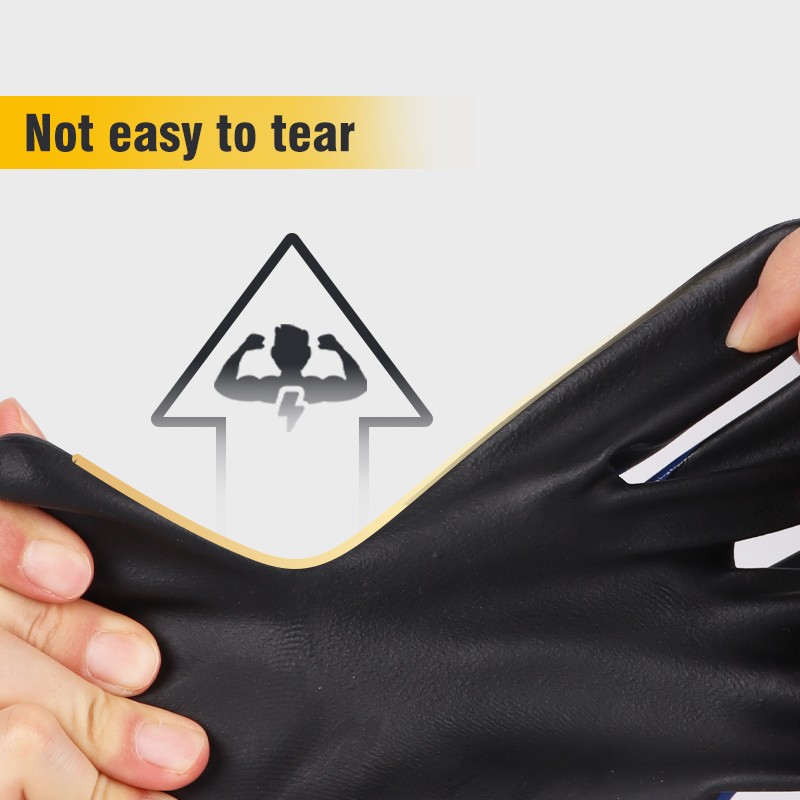 Nitrile Coated Foam Gloves - Custom Logo