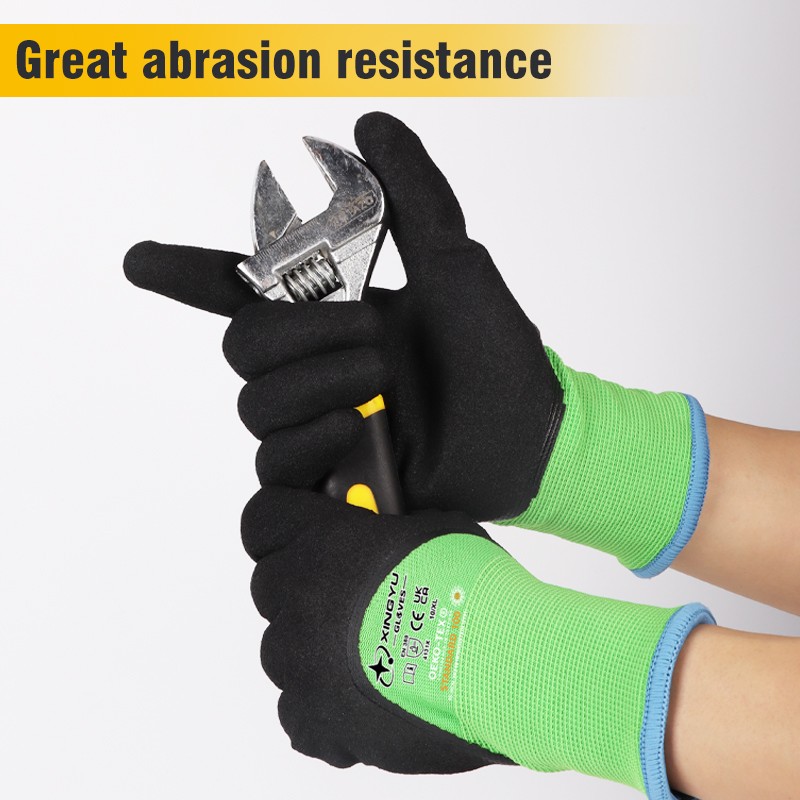 Industrial Nitrile Coated Gloves - High Quality