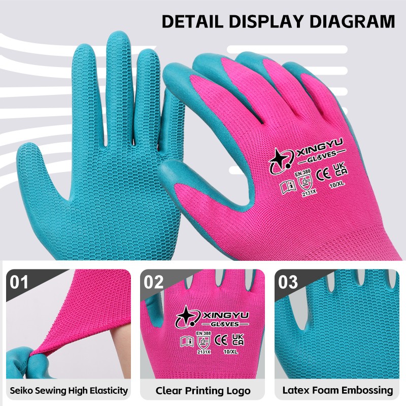 Industrial Rubber Gloves - Custom Latex Coated