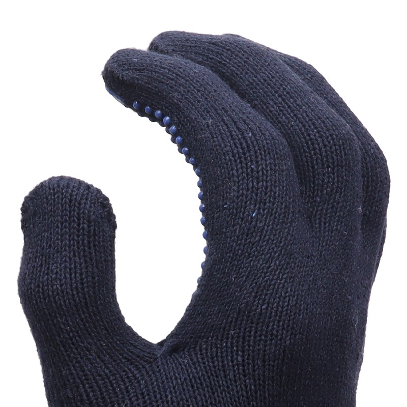 Construction Gloves - Printed Knitted PVC