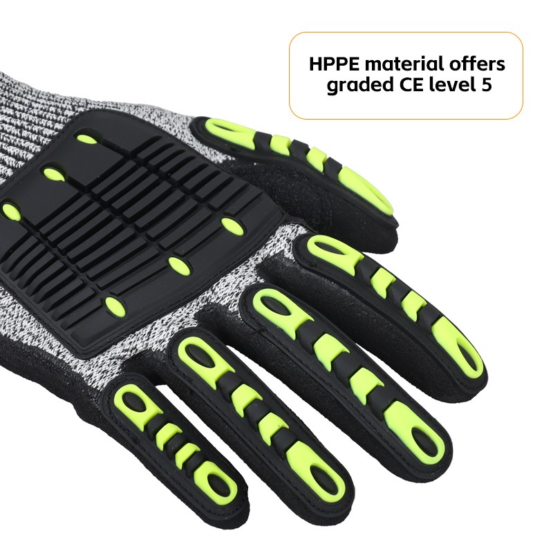 Impact Resistance Gloves - Heavy Duty TPR