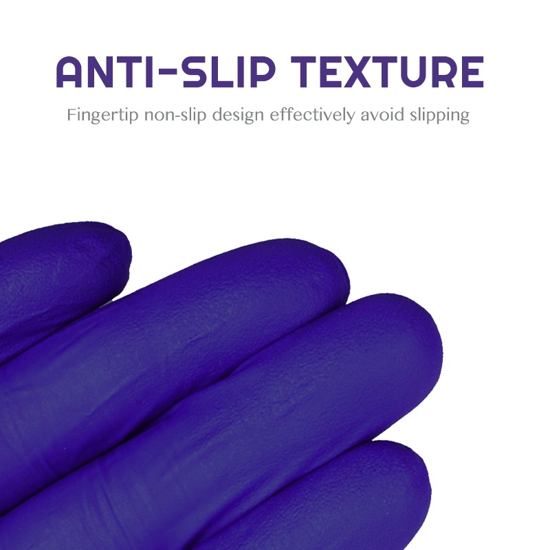 Disposable Nitrile Gloves - Anti-Slip Tattoo