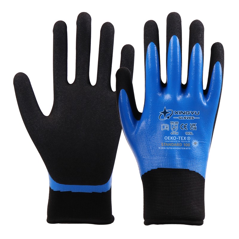 Warm Winter Work Gloves - Durable Anti-Slip