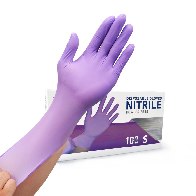 Disposable Nitrile Gloves - 4Mil Anti-Slip