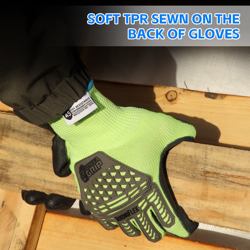 TPR Impact Gloves - Mechanical Project Cut