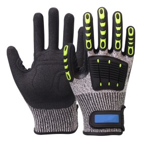 TPR Mechanical Work Gloves - 15G Seamless