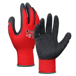 Latex Coated Work Gloves - 13G Polyester