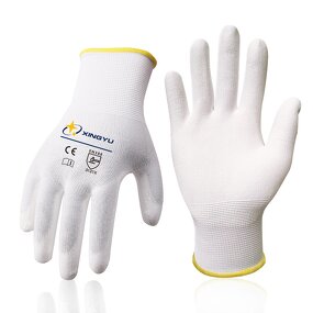 PU Coated Work Gloves - EN388 Custom Logo