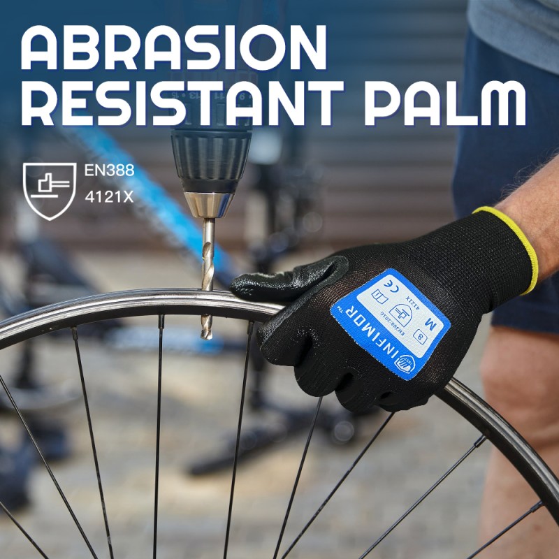 Chemical-Resistant Gloves - Nitrile Anti-Slip