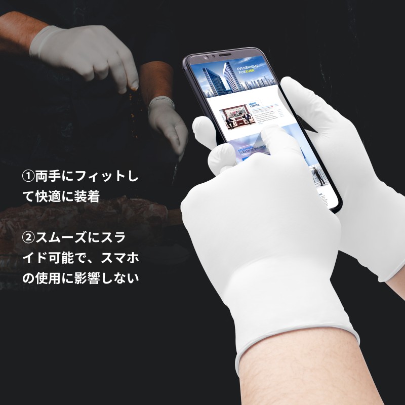 Disposable Nitrile Gloves - CE Work Industrial