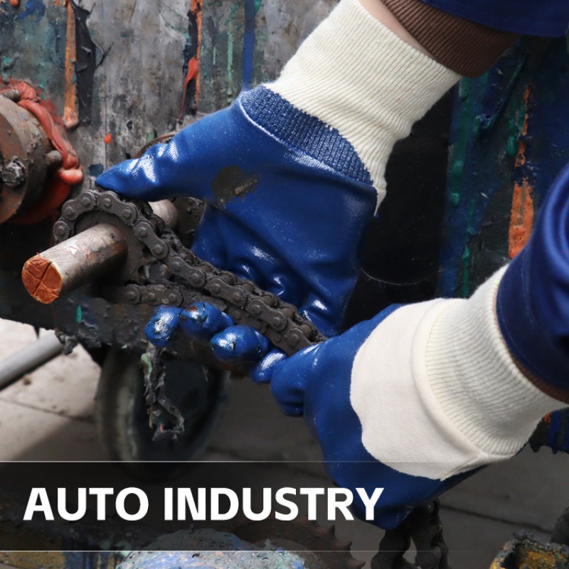 Chemical Work Gloves - Heavy Duty Versatile