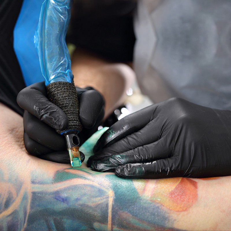 Disposable Nitrile Gloves - Black Powder Free