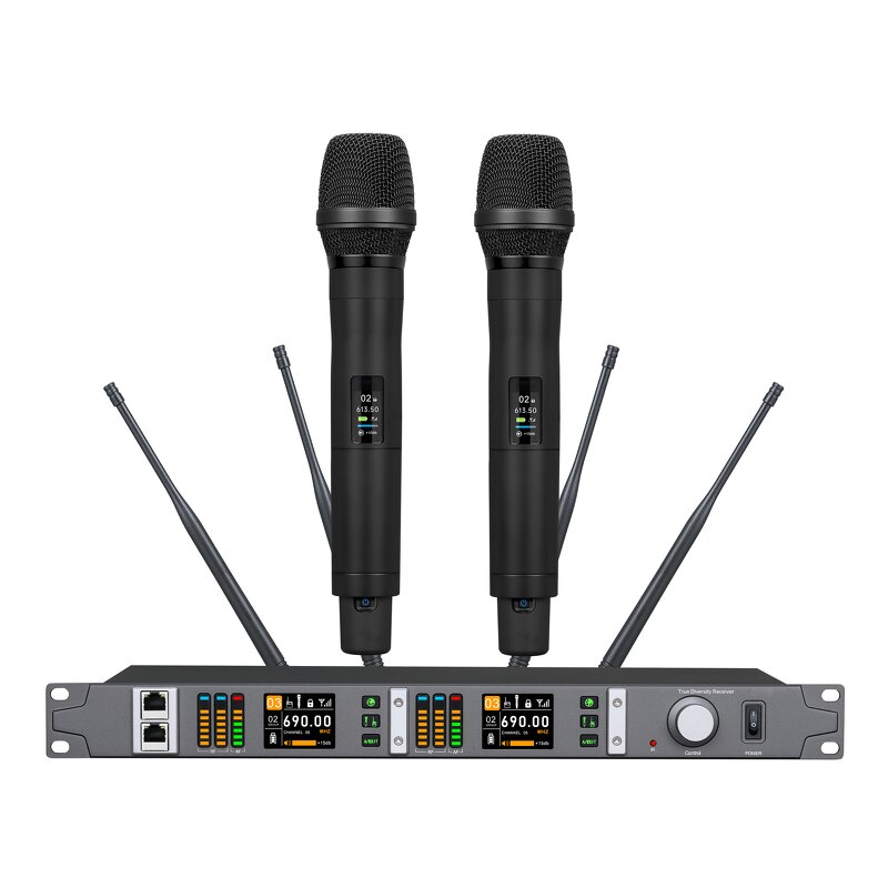 Wireless Microphone Factory - EIF TX-9200 UHF Dual Channel Lavalier