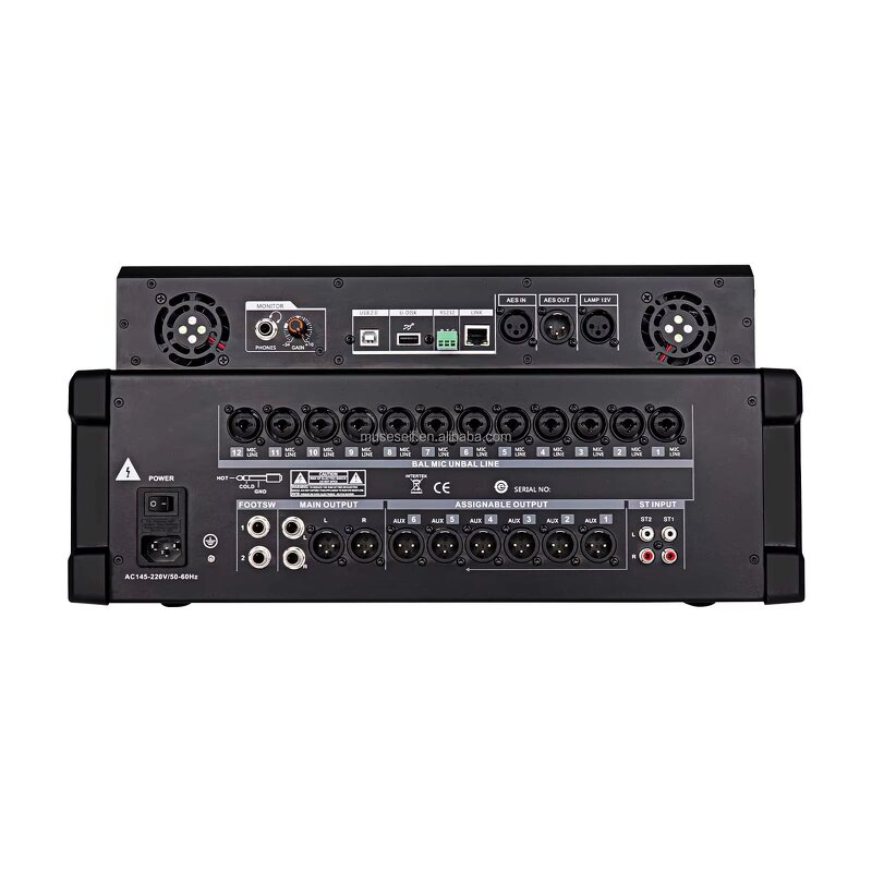 Mixing Console Supplier - V-012 12 Channel Digital Audio Mixer