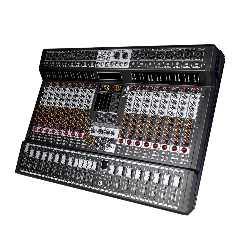 Audio Mixing Console Supplier - EIF X16 16 Channel USB Input