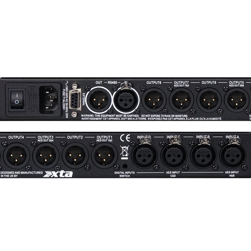 Audio Processor Supplier - DP448 4 in 8 Out Digital Signal